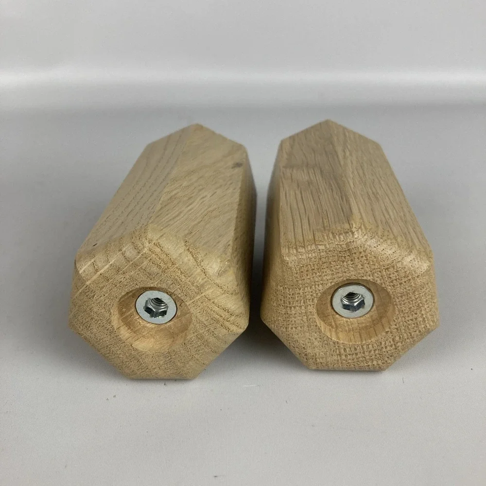 2 Packs IKEA ULLARP Legs Oak 3 7/8 